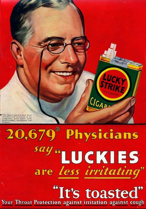 what can advertisers learn lucky strike advert