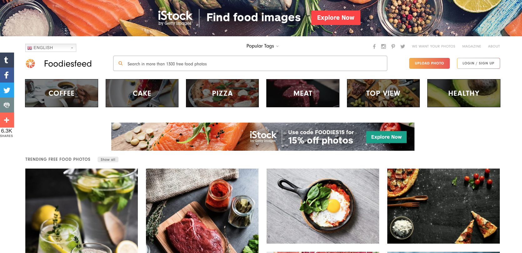 foodiesfeed stock images