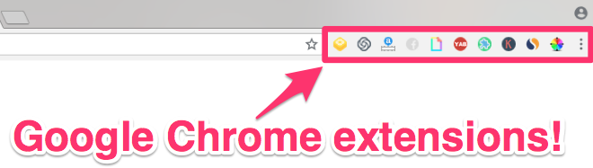 google chrome extensions