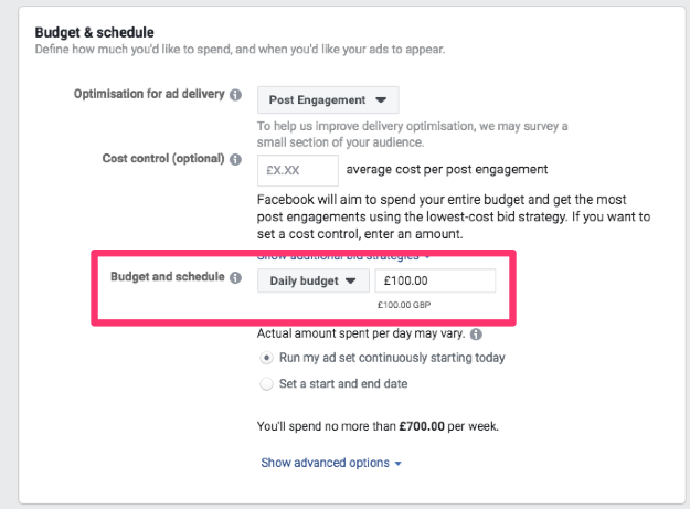 facebook ads bidding algorithm