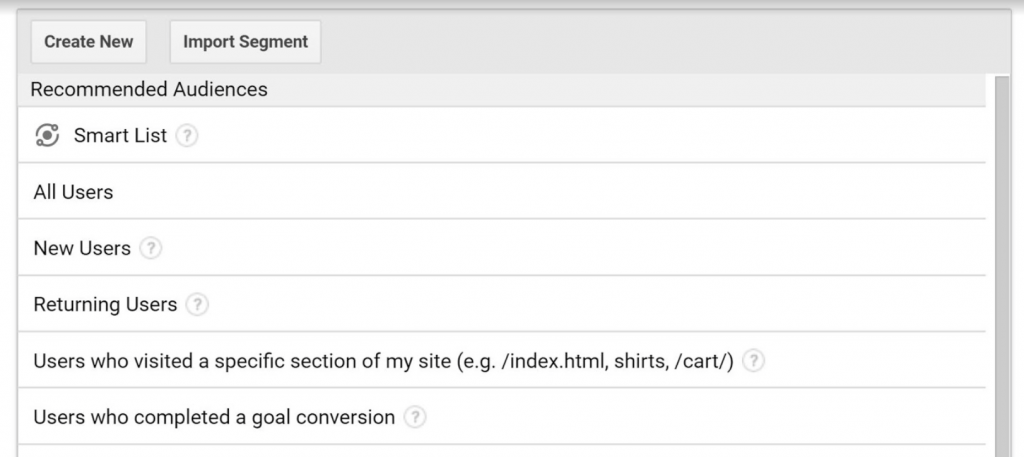 import segment google analytics