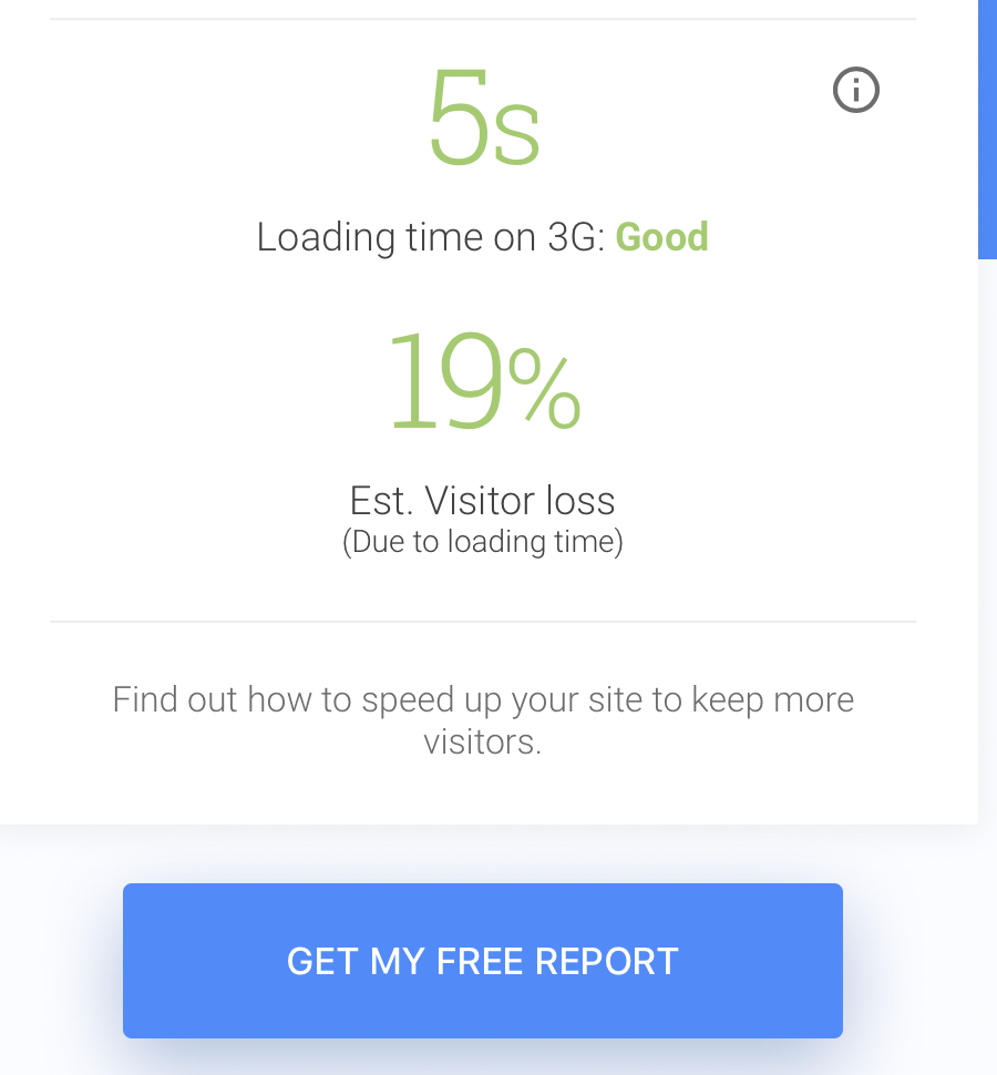 google mobile page speed ux