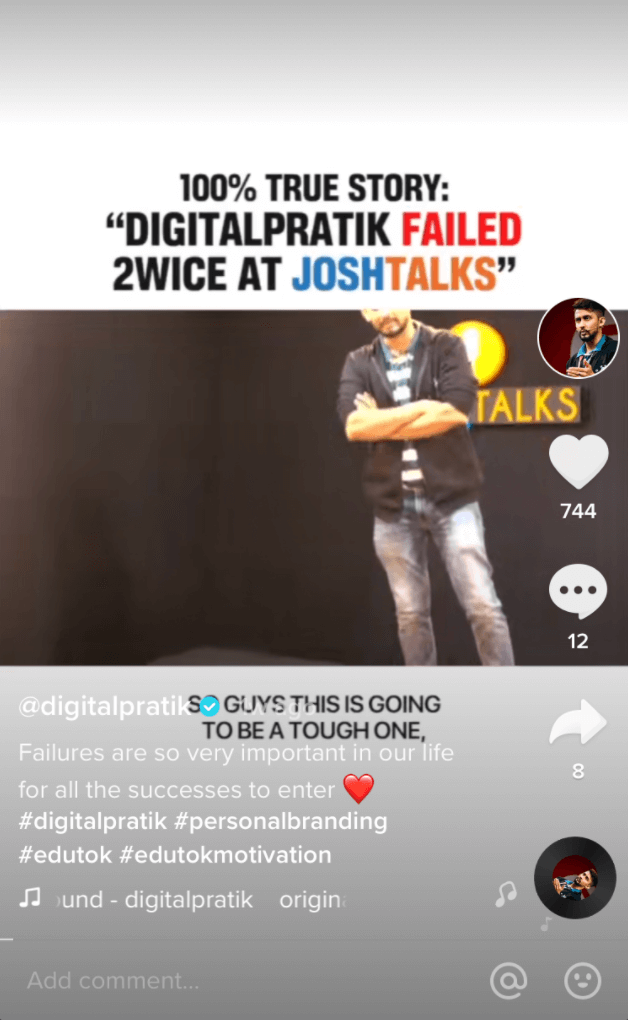 vertical video brand tiktok content