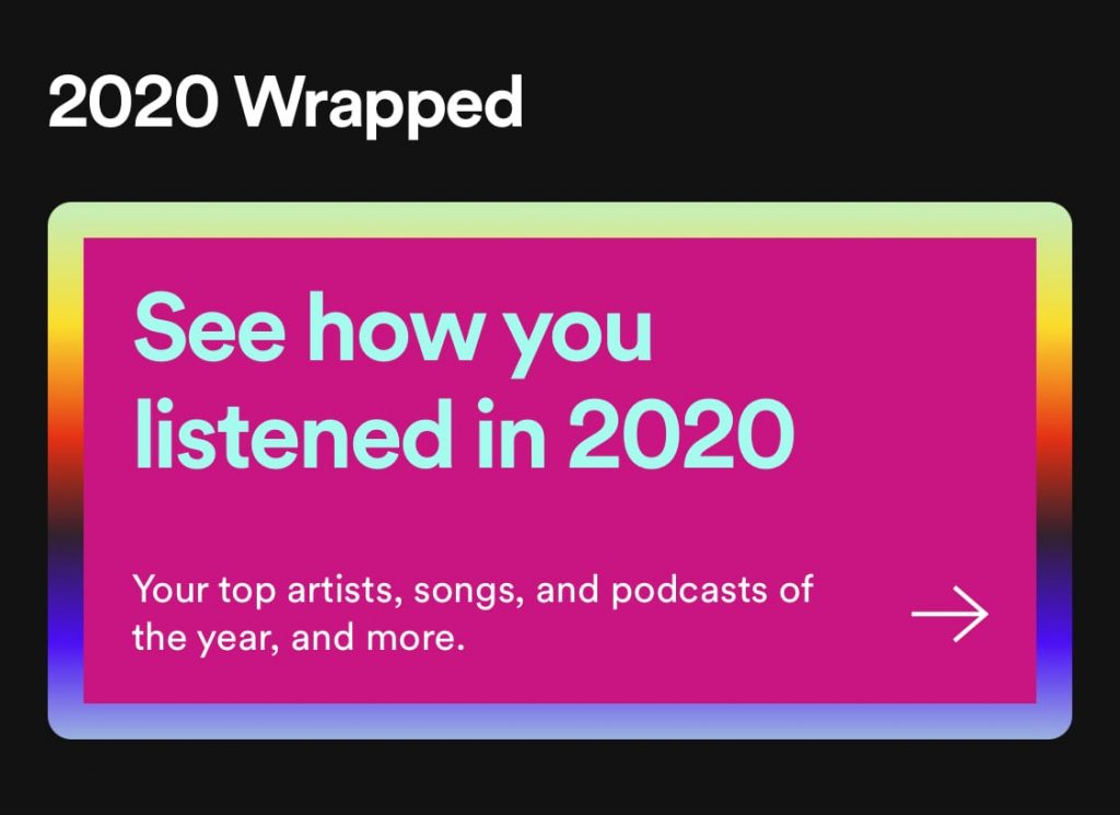 spotify wrapped shareable content