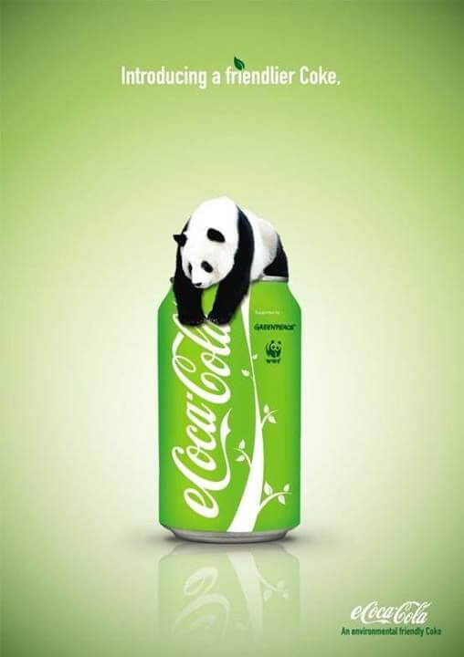 green marketing example coca cola