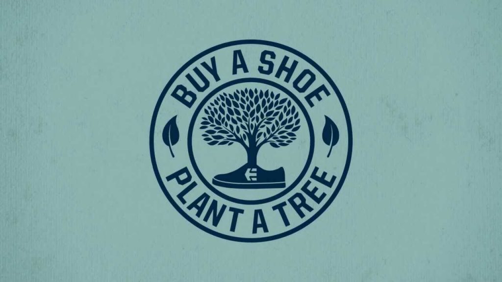 green marketing example etnies buy a shoe plant a tree